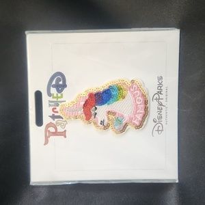 Disney Parks Patched Inside Out Unicorn Patch